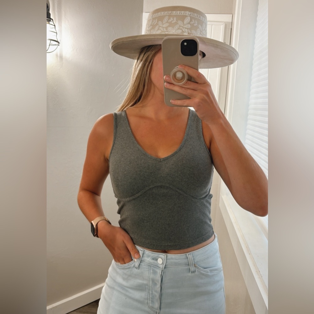 Corset crop top - Contour Top Cropped women’s small